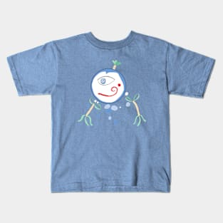 Bubbly shape character Kids T-Shirt